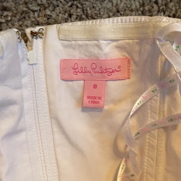 Lilly embroidered strapless sundress - Picture 4 of 4